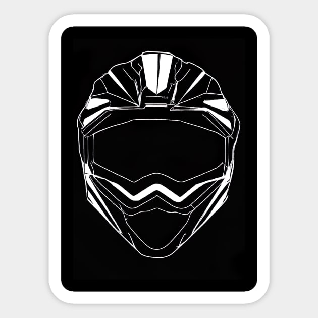 Motorcycle Helmet Motorcycle Helmet Sticker TeePublic